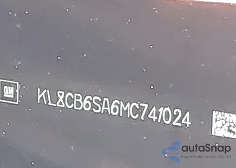 2021 Chevrolet Spark Fwd Ls Automatic from USA, damaged, VIN KL8CB6SA6MC741024